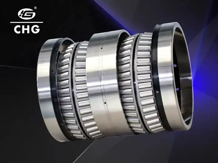 How Are Large Tapered Roller Bearings Preloaded for Stability?